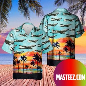 RAF RC-135W Rivet Joint Hawaiian Shirt