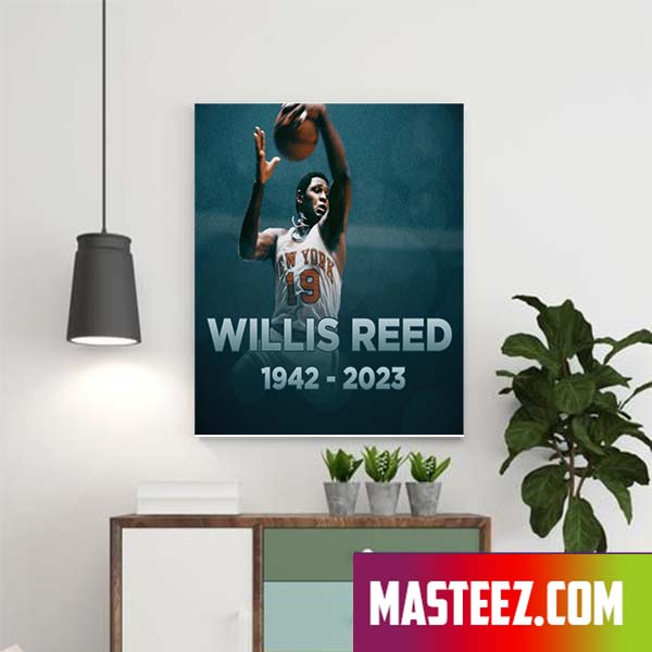 Rip Captain New York Knicks Willis Reed Poster Canvas