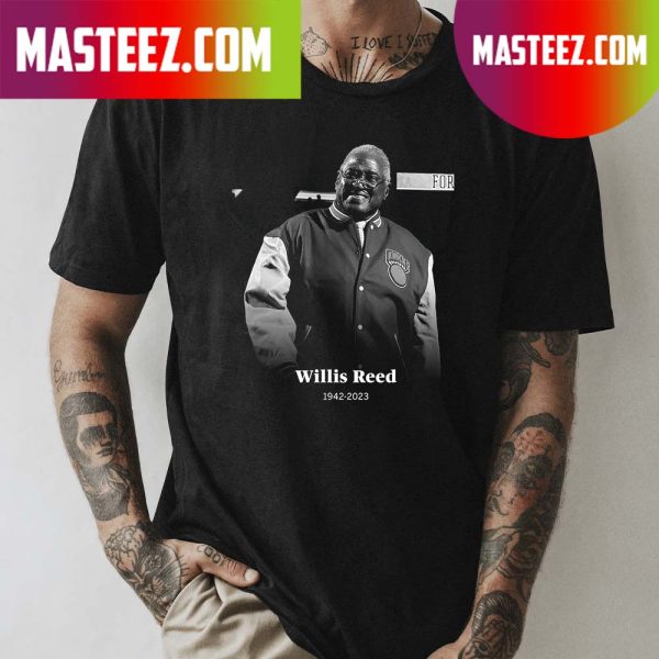 Rip Willis Reed 1942 2023 Two NBA Championships T-shirt