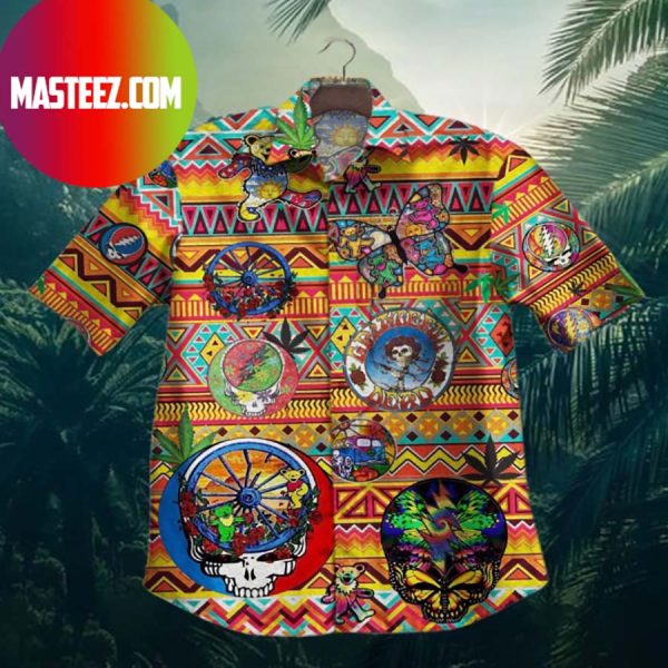 Rock Band Grateful Dead Hawaiian Shirt