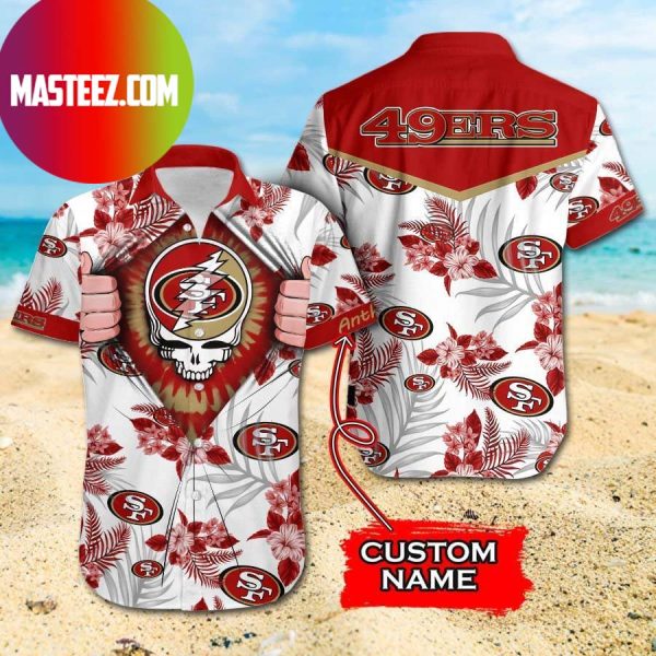 San Francisco 49Ers Men Hawaiian Shirt - Trendy Aloha