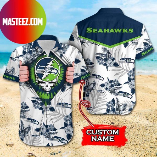 Seattle Seahawks NFL Grateful Dead Hawaiian Shirt