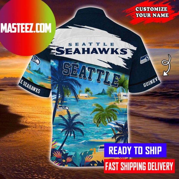 Seattle Seahawks NFL Summer Beach Hawaiian Shirt