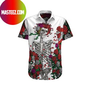 Grateful Dead Summer Beach Hawaiian Shirt - Masteez