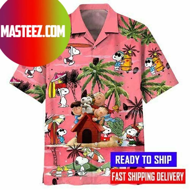 Snoopy Summer Time Youth Ampamp Adult New Design Hawaiian Shirt ...