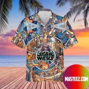 Star Wars Characters Unisex Summer Hawaiian Shirt