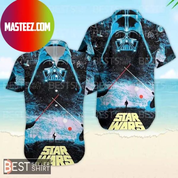 Star Wars Logo Darth Vader Star Wars Hawaiian Shirt