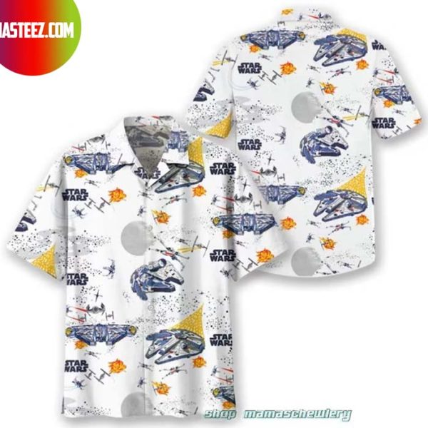 Star Wars Spaceships Hawaiian Shirt