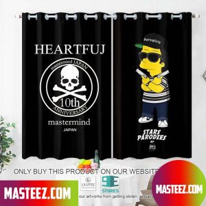 Stars Parodies Heartfuj Mastermind Japan 10th Anniversary Windown Curtain