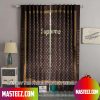 Supreme Louis Vuitton Black Windown Curtain