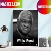 Thank You In Memory Of Willis Reed 1942 2023 Poster Canvas