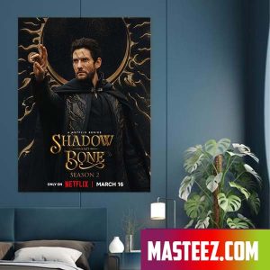 The Darkling Shadow And Bone Season 2 Netflix Poster Canvas