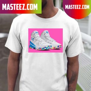 The UA Curry 2 Retro Splash Party Is Currently Available T-shirt