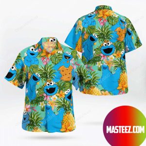 The muppet show cookie monster Hawaiian Shirt