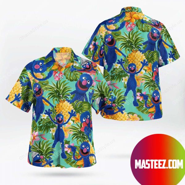 The muppet show grover tropical Hawaiian Shirt