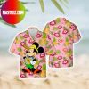 Vintage Pirated Of The Caribbean Mickey And Friends Hawaiian Shirt