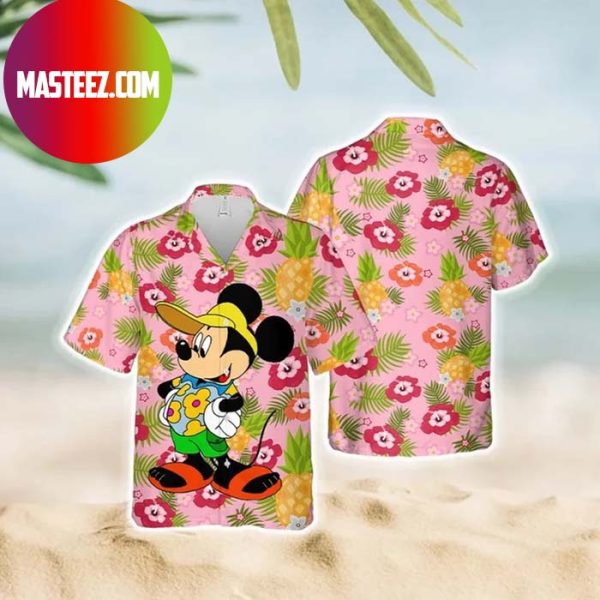 Trip 2023 Summer Friends Adventure Disney Mickey Mouse Hawaiian Shirt