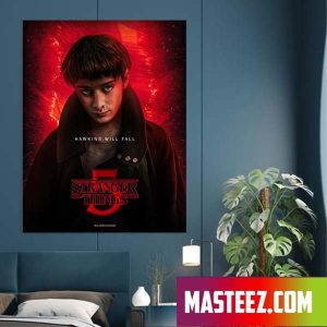 Stranger Things 5 Hawkins Will Fall Season 5 Home Decor Poster