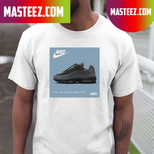 Corteiz x Nike Air Max 95 Aegean Storm T-shirt