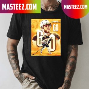 David Pastrnak Reaches The 60 Goal T-shirt