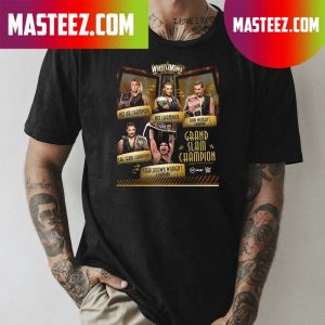 Grand Slam Champions  Wonmens WWE T-shirt