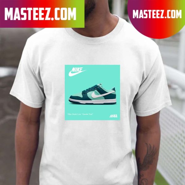 Nike Dunk Low Geode Teal T-shirt