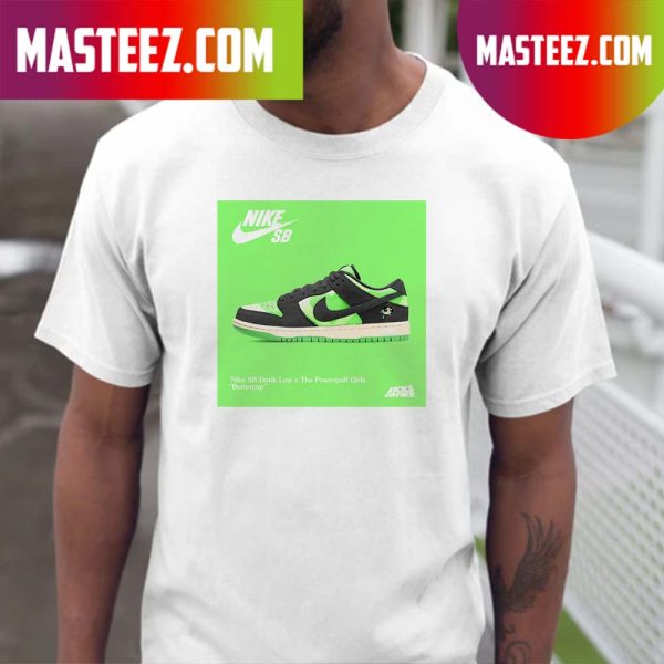 Nike SB Dunk Low x The Powerpuff Girls Buttercup T-shirt