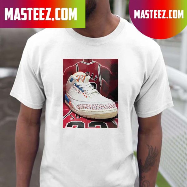 Russell Westbrook Air Jordan 3 Mr. Triple Double T-shirt