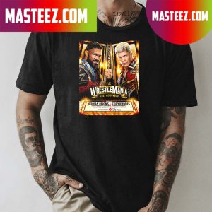 The AmericanNightmare CodyRhodes challenges the TribalChief WWERomanReigns T-shirt