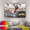 The team of RondaRousey x QoSBaszler WIN at WrestleMania Poster Canvas