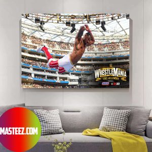 The StreetProfits prevailed in the Mens WrestleMania Poster Canvas