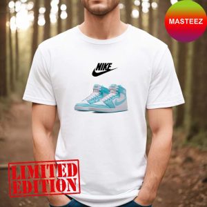 Air Jordan 1 KO ‘Bleached Aqua’ Fan Gift T-shirt