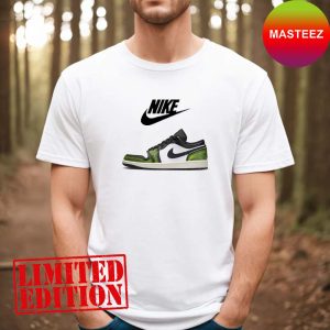 Air Jordan 1 Low SE Wear-Away ‘Electric Green’ Fan Gift T-shirt