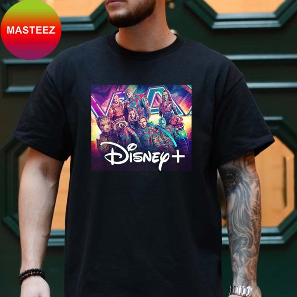 Guardians Of The Galaxy Vol 3 x Disney Plus Coming Soon T-shirt