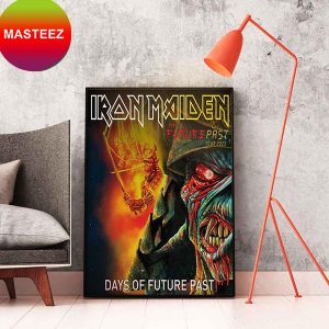 Iron Maiden Days Of Future Past Tour 2023 Home Decor Poster-Canvas