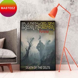 Iron Maiden Death Of The Celts The Future Past Tour 2023 Home Decor Poster-Canvas