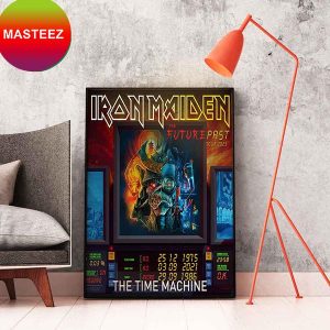 Iron Maiden The Time Machine The Future Past Tour 2023 Home Decor Poster-Canvas