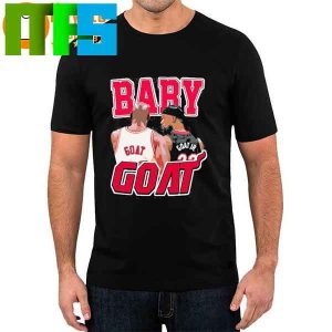 Miami Heat Goat VS Goat Jr Baby Goat the NBA Finals Trending T-Shirt Miami Heat Goat VS Goat Jr Baby Goat the NBA Finals Trending T-Shirt