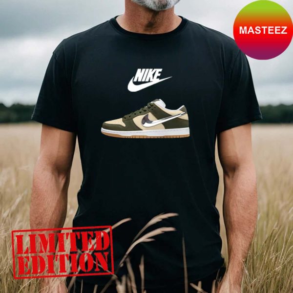 Nike SB Dunk Low x Travis Scott “Olive” Fan Gift T-shirt