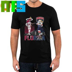 Original Miami Heat Florida Panther Champions 2023 Signatures Style T-Shirt