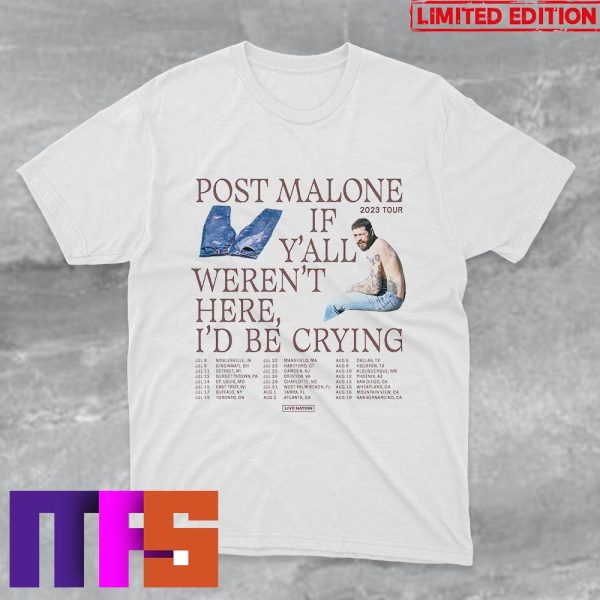 Post Malone 2023 Tour Fan Gifts T-Shirt