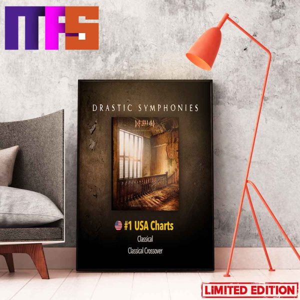 Drastic Symphonies – Top 1 Classical And Classical Crossover Charts Def Leppard Home Decor Poster-Canvas