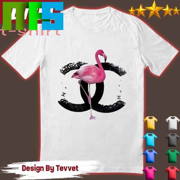 Flamingo Chanel Style T-Shirt - Masteez