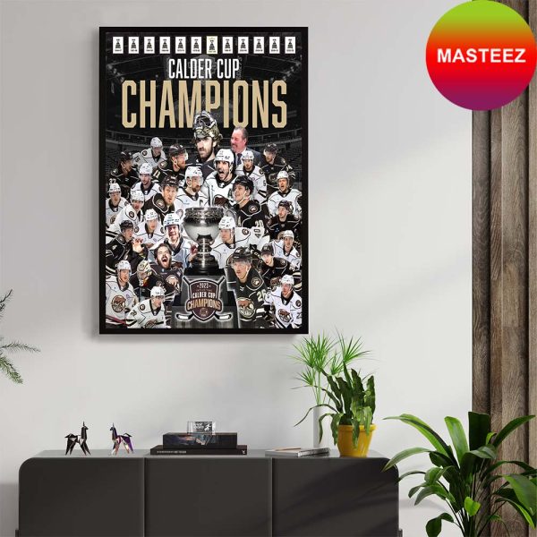 Hershey Bears Champions Twelve Time Calder Cup 2023 Poster Canvas