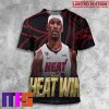 Miami Heat Defeat Denver Nuggets In Game 2 Series Tied NBA Finals 2023 3D T-Shirt