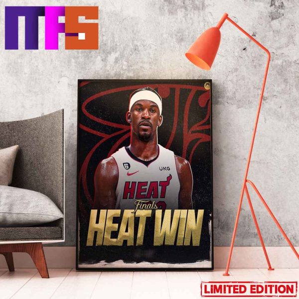 Jimmy Butler And Miami Heat Is Champions Of NBA Finals 2023 Home Decor Poster-Canvas