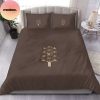 Louis Vuitton Gray Neon Luxury Comforter Bedding Set