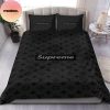 Louis Vuitton X Supreme Green Best Queen Bedding Set