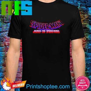 Marvel Movie Spider Man Across The Spider Verse 2023 Style T-Shirt