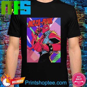 Marvel Spider-Man Across The Spider-Verse Spider Punk Moza-Punk Artwork 2023 Fashion T-Shirt